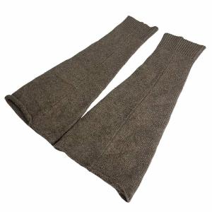 Deuxieme Classe カシミヤ ニット レッグウォーマー 茶 ブラウン