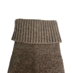 Deuxieme Classe カシミヤ ニット レッグウォーマー 茶 ブラウン