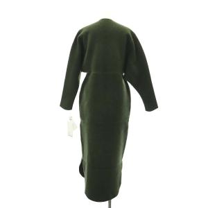 Mame Kurogouchi 23AW Wool Cashmere Frilled Knitted Dress