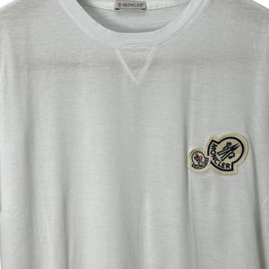 MONCLER マグリア ロゴ ワッペン Tシャツ 白 ホワイト L