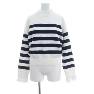 23AW frill border pullover