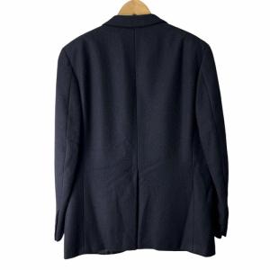 dunhill カシミヤ テーラードジャケット ネイビー 肩パッド入り
