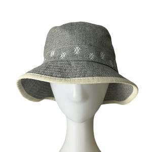 超極美品HERMES サントノーレ ベレー帽　カシミア 57サイズ HERMES】エルメス ベレー帽 カシミヤ レディース グレー ハート
