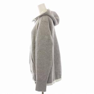sacai Sponge Sweat Hoodie 1 グレー SCW-050