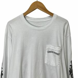 CHROME HEARTS ヴァインダガープリント カットソー ホワイト