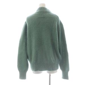 SLOANE 5G モヘアシャギー モックネック ニット セーター 長袖 1 ライトグリーン /HS OS