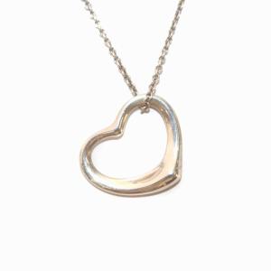オープンハート ネックレス ペンダント 925 シルバー /YI18 OH