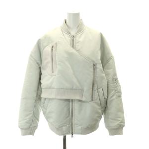 23AW Front flap MA-1 ジャケット ブルゾン 中綿 アウター ジップアップ 総裏地 F