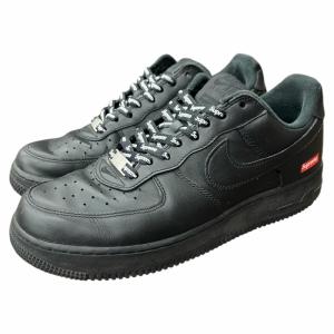 NIKE × SUPREME AIR FORCE 1  LOW '07 ブラック US8