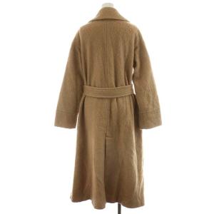 CELFORD 21AW シャギーロングコート チェスターコート ロング丈 モヘヤ混 アウター 36 S ベージュ CWFC215007