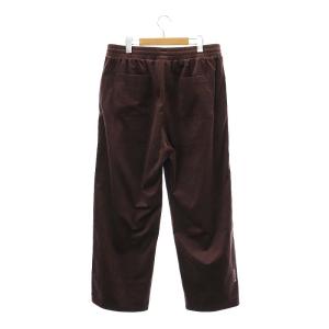 adidas コーデュロイパンツ ストレート イージー XL 茶 ブラウン /HK OS SH