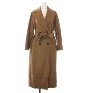 PARIDE ダブルフェイス ピュア ウール ラップコート