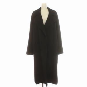 白タグ マニュエラ アイコン コート キャメル 40