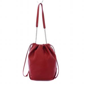 SAINT LAURENT PARIS テディ ワンショルダーバッグ レッド 538447