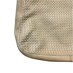 BOTTEGA VENETA オールド トートバッグ レザー 編み込み 皮革 黄 イエロー系 AA