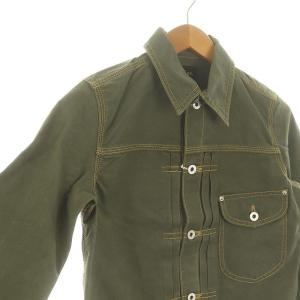LEE タグ付き COWBOY JACKET CZ-TENT テントクロス カウボーイジャケット 34 S カーキ