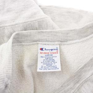 Champion 90s ヴィンテージ トリコタグ リバースウィーブ スウェット L ライトグレー