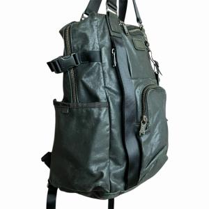 TUMI Alpha Bravo Leather Back Pack アルファ ブラボー レザー バックパック 黒