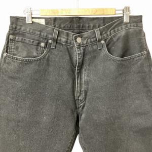 Levi's 555 デニム パンツ リラックス ブラック W34L32 000LO-0002