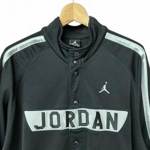 NIKE オールド AIR JORDAN トラック ブルゾン ブラック XXL
