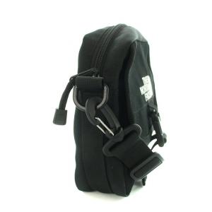 THE NORTH FACE 韓国限定 ミニショルダーバッグ 斜め掛け ナイロン ロゴ 黒 ブラック NN2PL58B GY18