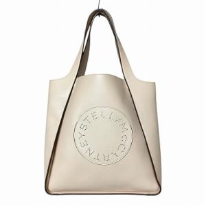 SQUARE LEATHER TOTEBAG ピンクベージュ