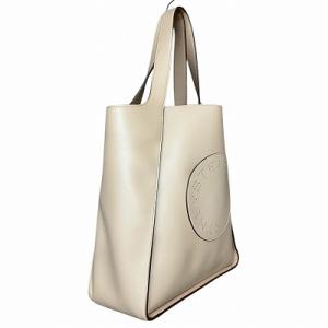 STELLA McCARTNEY SQUARE LEATHER TOTEBAG ピンクベージュ