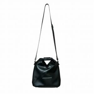 MM6 Maison Margiela ジャパニーズ レザー ショルダーバッグ ブラック S54WD0106
