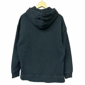 GIVENCHY ロゴ プリント プルオーバー パーカー ブラック XS BM700R30AF