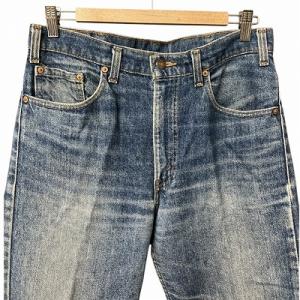 Levi's 90s 505 0217 デニム パンツ ヴィンテージ 525刻印 ブルー インディゴ W33