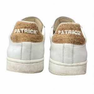 PATRICK BROOK-CORK ブルック コルク スニーカー 白 ホワイト 42 26.5cm 531330