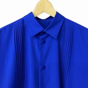 ISSEY MIYAKE MEN IM MEN 24SS PLEATS SHIRT ブルー