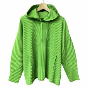 24AW PLEATS PARKA グリーン サイズ2 HP43JK962