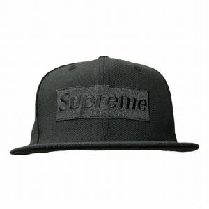 Supreme × NEW ERA TONAL BOX LOGO CAP ブラック 7 1/2