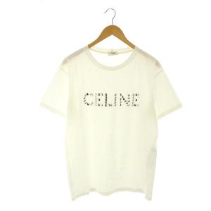 by Hedi Slimane 22SS スタッズ付き ルーズ Tシャツ XS ホワイト