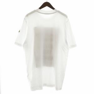 MONCLER 22SS SCOM Tシャツ カットソー 半袖 刺繍 プリント XL 白 ホワイト H20918D00004