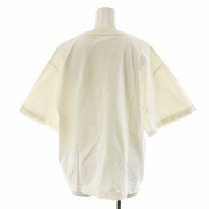 JIL SANDER Tシャツ カットソー 半袖 ロゴ コットン L 白 ホワイト JSCU707050 WU248708 /AN18