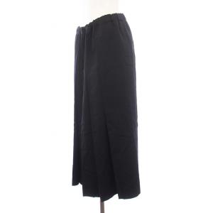 COMME des GARCONS COMME des GARCONS コムコム AD2022 ロングスカート プリーツ S ブラック RJ-S008