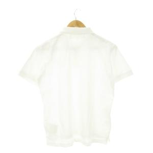 PLAY Comme des Garçons ポロシャツ 半袖 ハート ロゴ ワッペン 鹿の子 コットン M 白 ホワイト AZ-T006 AD2009