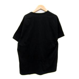 Ground Y Tシャツ カットソー 半袖 無地 切替 1 黒 ブラック GW-T24-040 /SY18 GY12