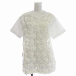 美品✨️taoコムデギャルソン 2023 リボンＴシャツ ホワイト M taoコムデギャルソン リボンTシャツ ホワイト S 2023 - メルカリ