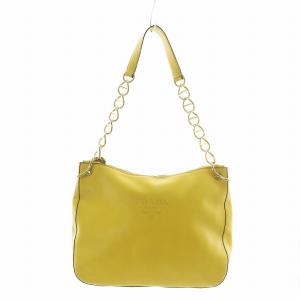 ショルダーバッグ チェーン イエロー