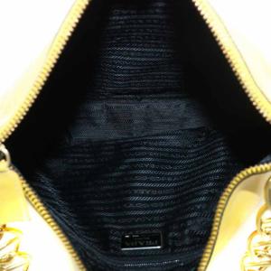 PRADA ショルダーバッグ チェーン イエロー