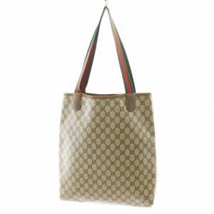 GUCCI オールドグッチ アクセサリーコレクション シェリーライン GGスプリーム トートバッグ ハンドバッグ ショルダーバッグ