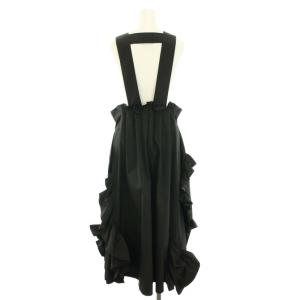 ENFOLD 22AW SOLOTEX R ツイルタックフリルジャンパースカート