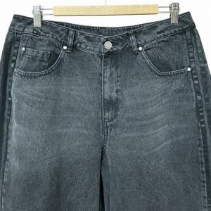 adidas Adilenium シーズン 3 バナナフィット ウォッシュド デニム パンツ ブラック