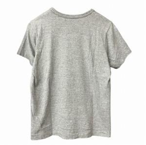 PLAY Comme des Garçons Ｔシャツ ダブルハート ワッペン PHILLIP PAGOWSKI 半袖 灰色 グレー AZ-T225