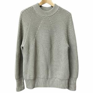 モックネック ニット セーター ベージュ B1 S位 N-21FM-026