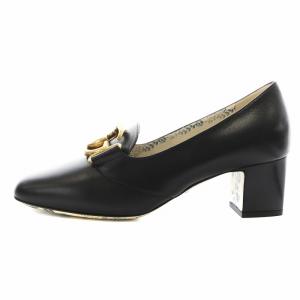 GUCCI GGマーモント パンプス 38.5 ブラック 525333