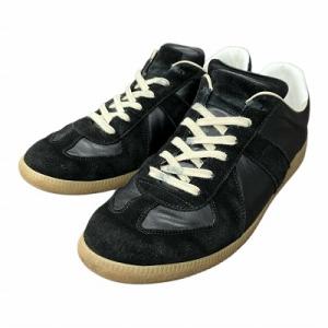 Martin Margiela 22 REPLICA ジャーマントレーナー スニーカー ブラック
